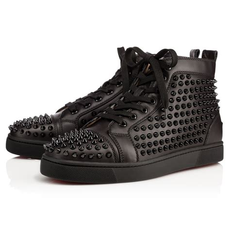 louis vuitton spiked shoes price|christian louboutin loafers spiked.